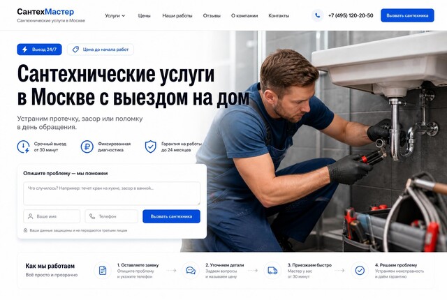 Сантехнические услуги