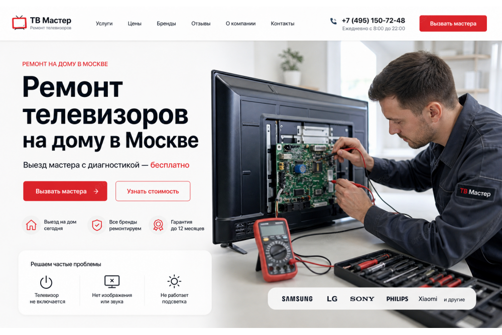 Ремонт телевизоров