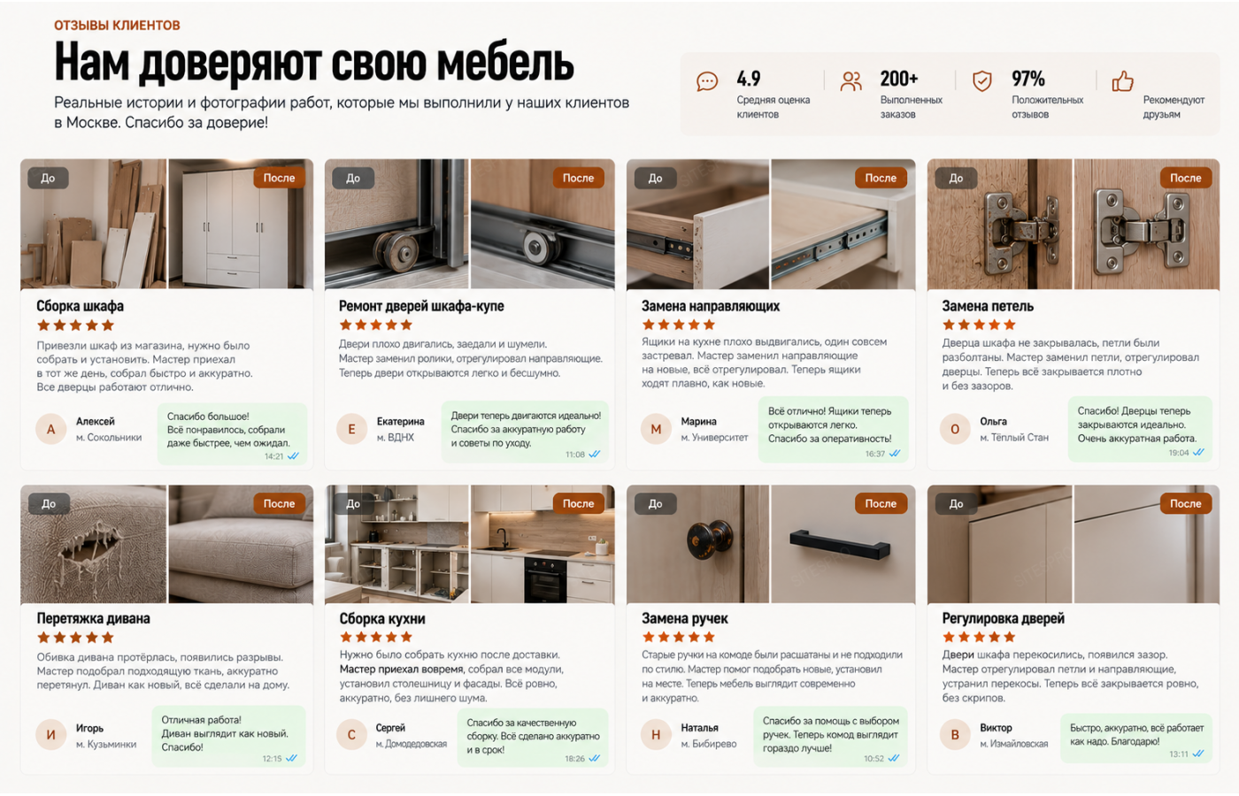 Сборка и ремонт мебели — версия для ПК, экран 8